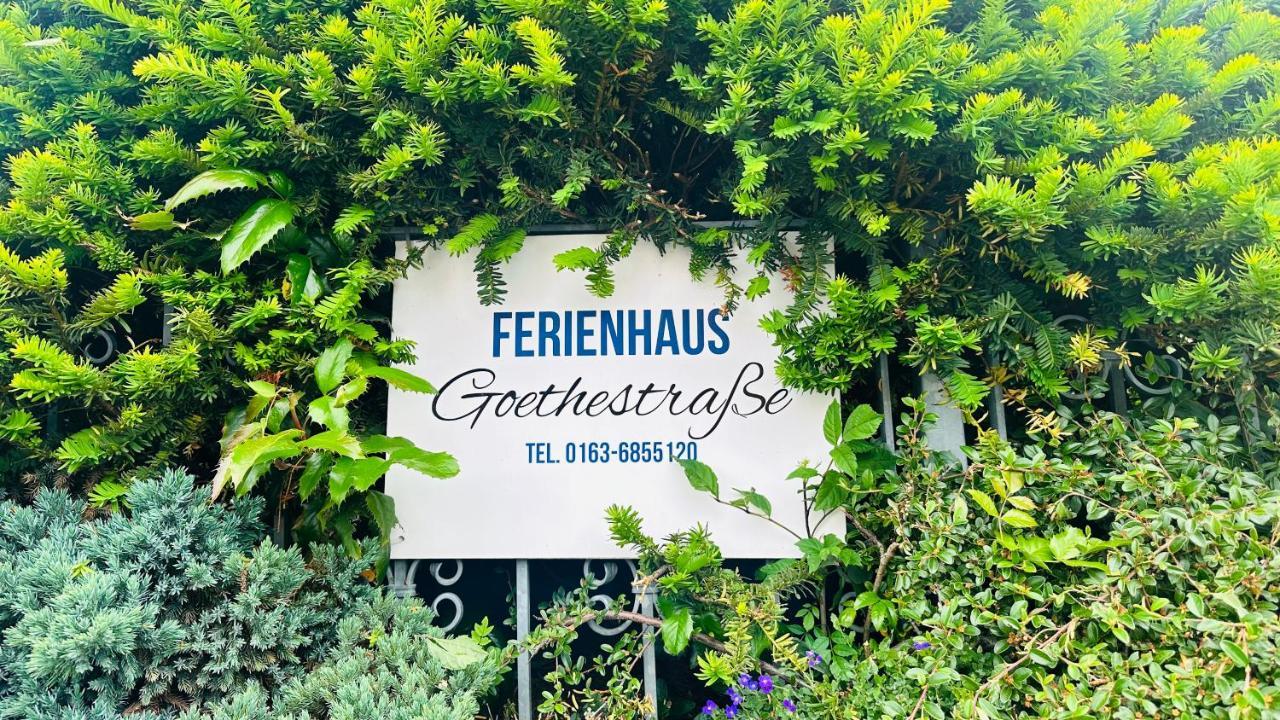Ferienhaus Goethestrasse Бад-Гарцбург Экстерьер фото